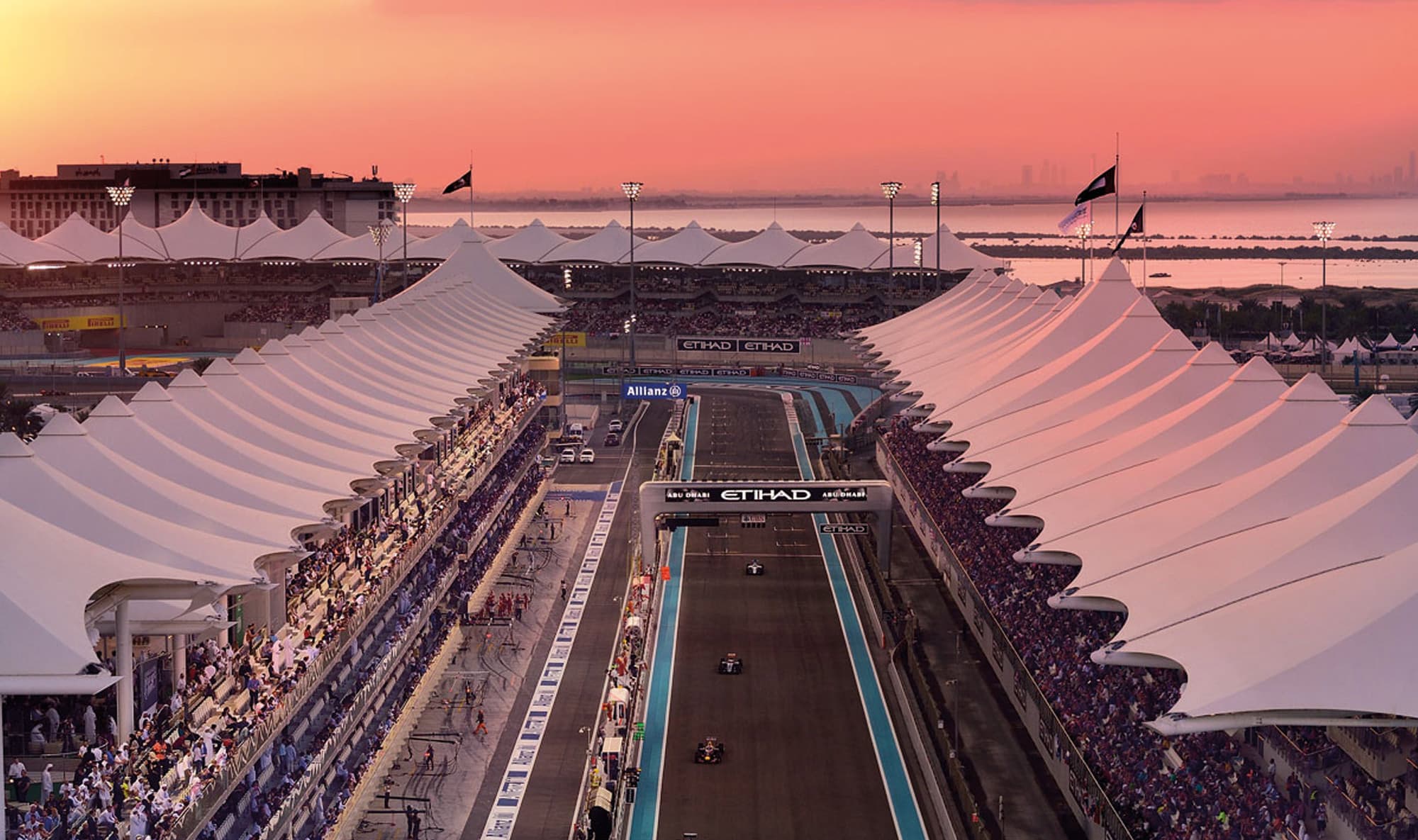 Abu Dhabi Grand Prix grid