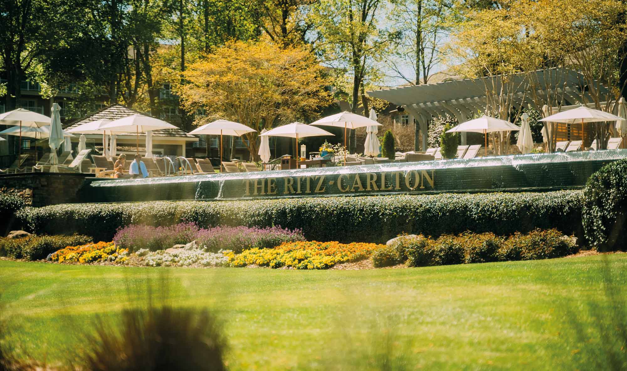Ritz carlton shot of grounds