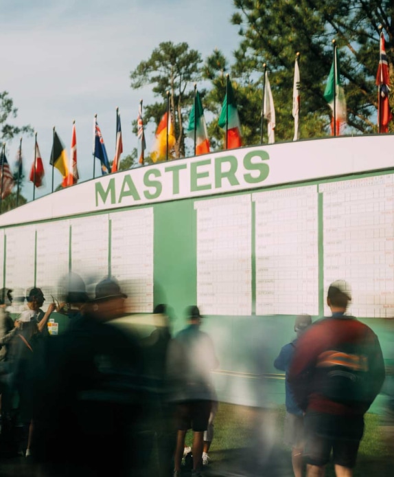 The Master scoreboard