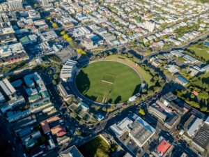 Basin Reserve From The Air