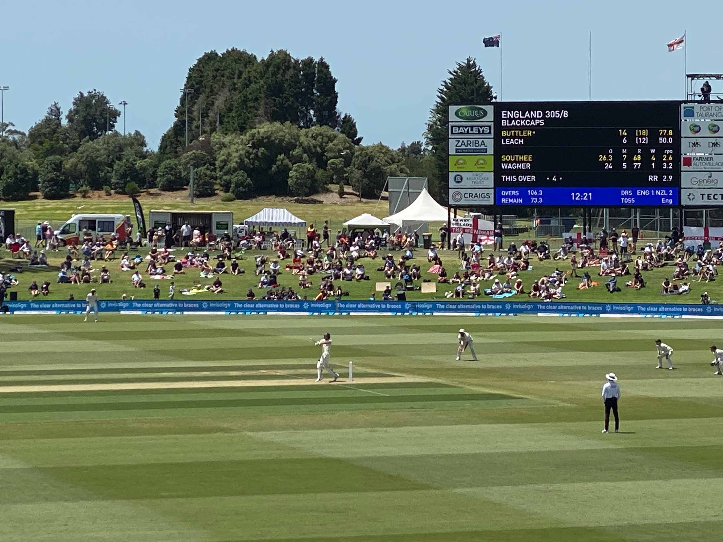 England at Bay Oval